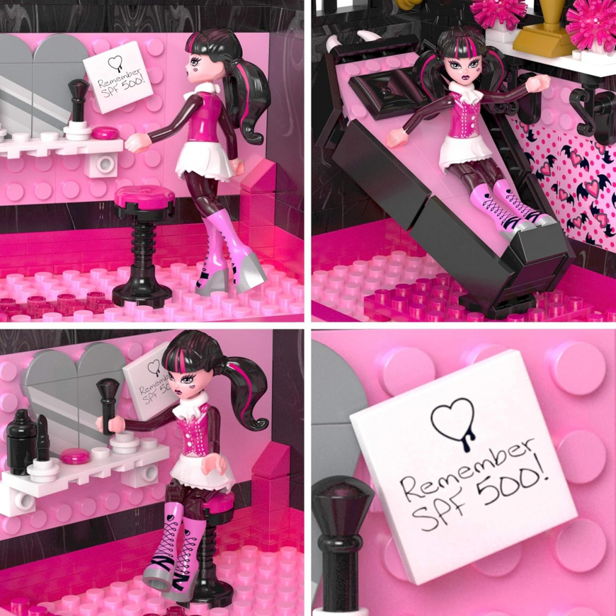 Mega Monster High Draculaura's Boo-k Crypt