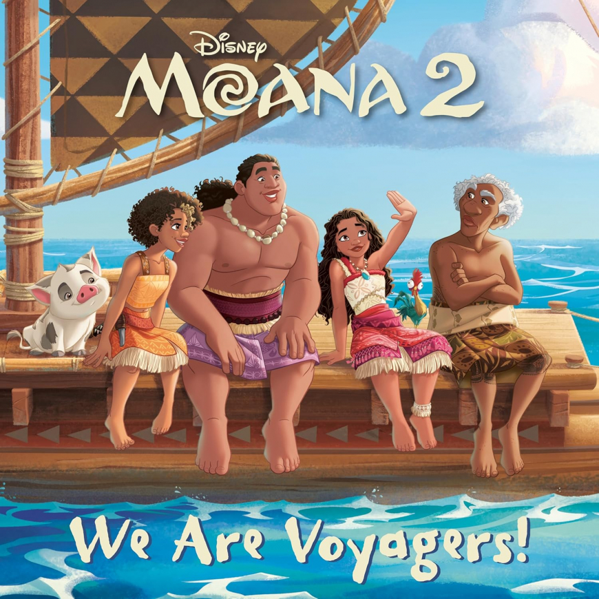 Disney Moana 2 We Are Voyagers! book