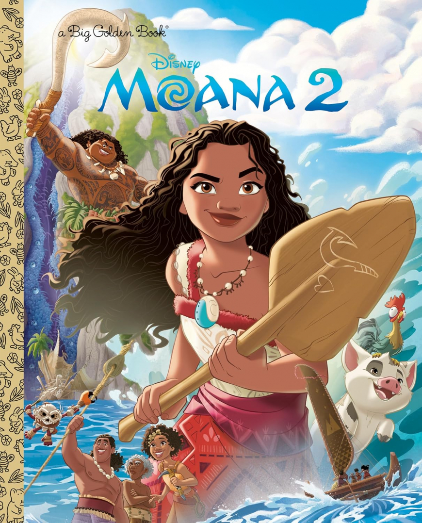 Disney Moana 2 Big Golden Book