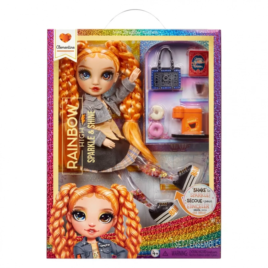 Rainbow High Sparkle & Shine Clementine doll