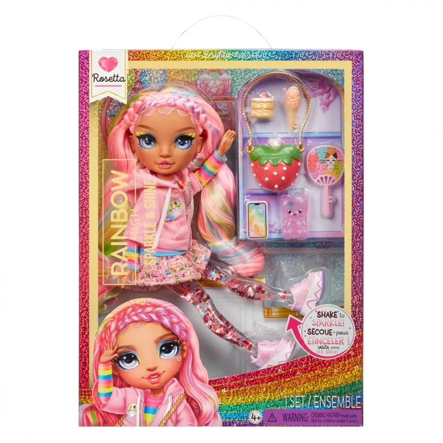 Rainbow High Sparkle & Shine Rosetta doll