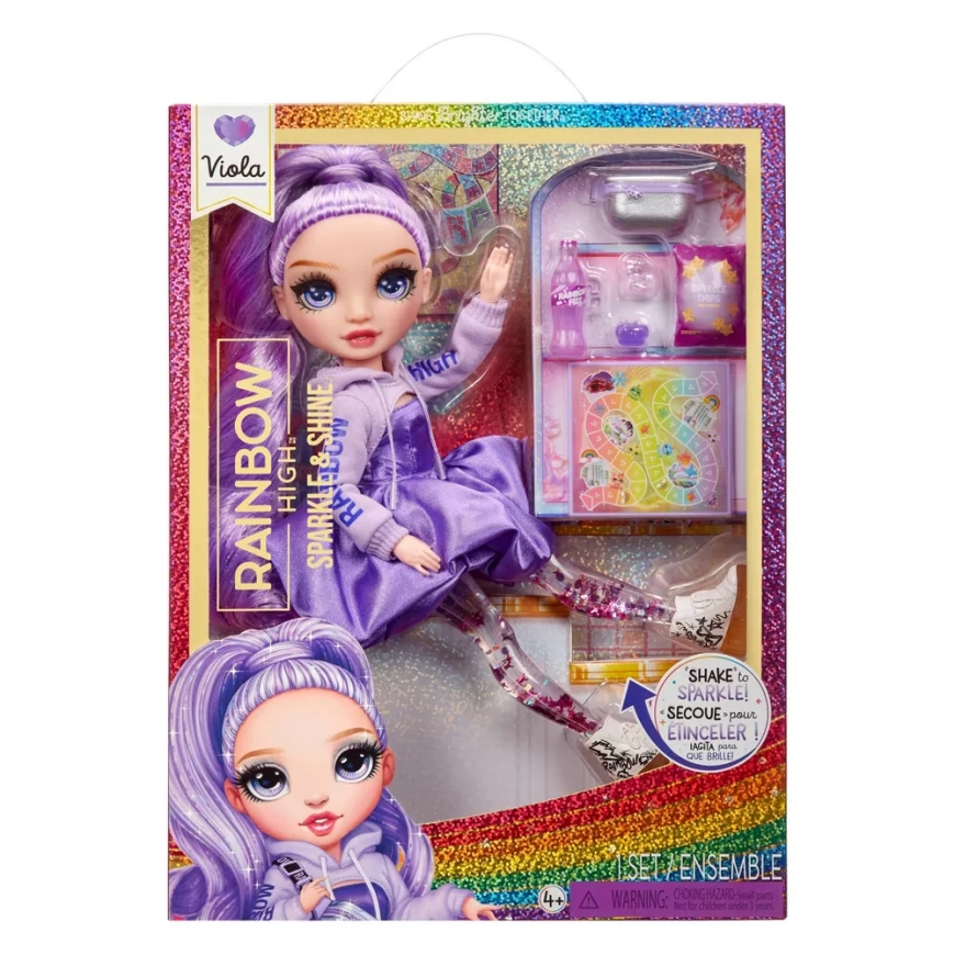 Rainbow High Sparkle & Shine Viola doll