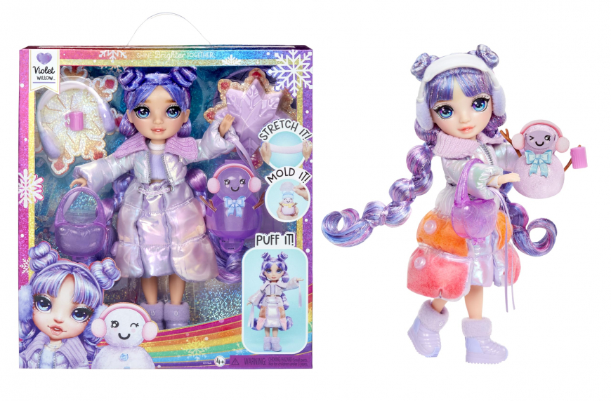 Rainbow High Winter Wonderland Violet doll