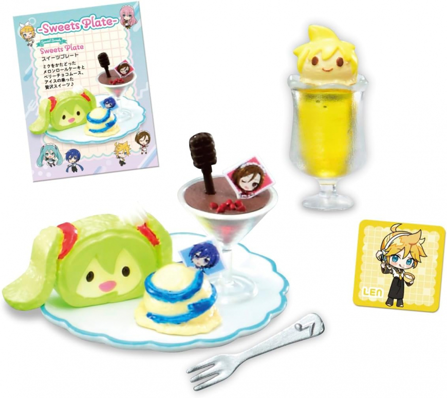 Re-ment HATSUNE Miku's Cafe mini toys figures