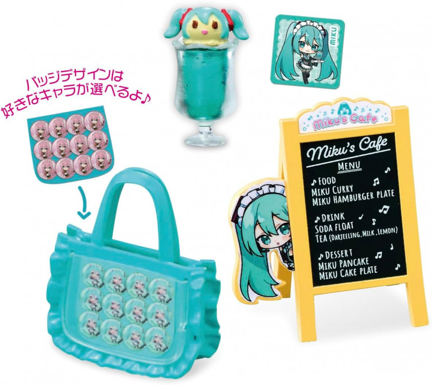 Re-ment HATSUNE Miku's Cafe mini toys figures