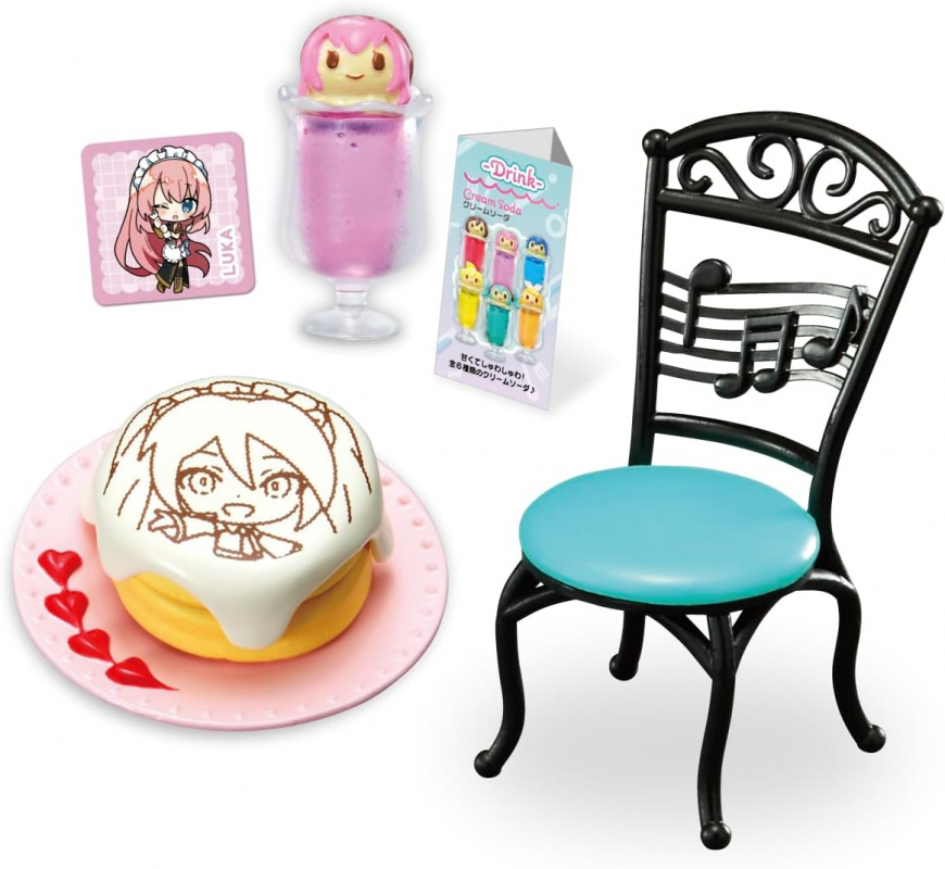 Re-ment HATSUNE Miku's Cafe mini toys figures