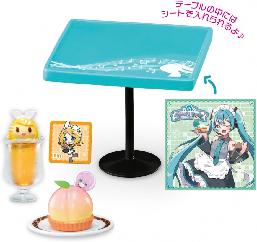 Re-ment HATSUNE Miku's Cafe mini toys figures