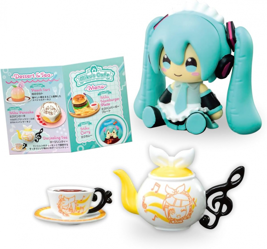 Re-ment HATSUNE Miku's Cafe mini toys figures