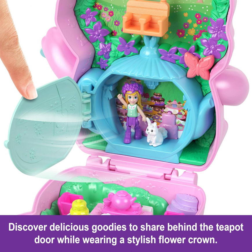 Polly Pocket Tea Party Bunny Compact