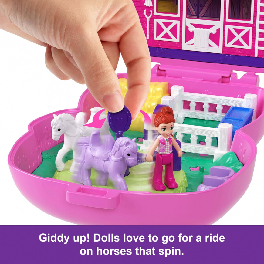 Polly Pocket Pony Rodeo Compact