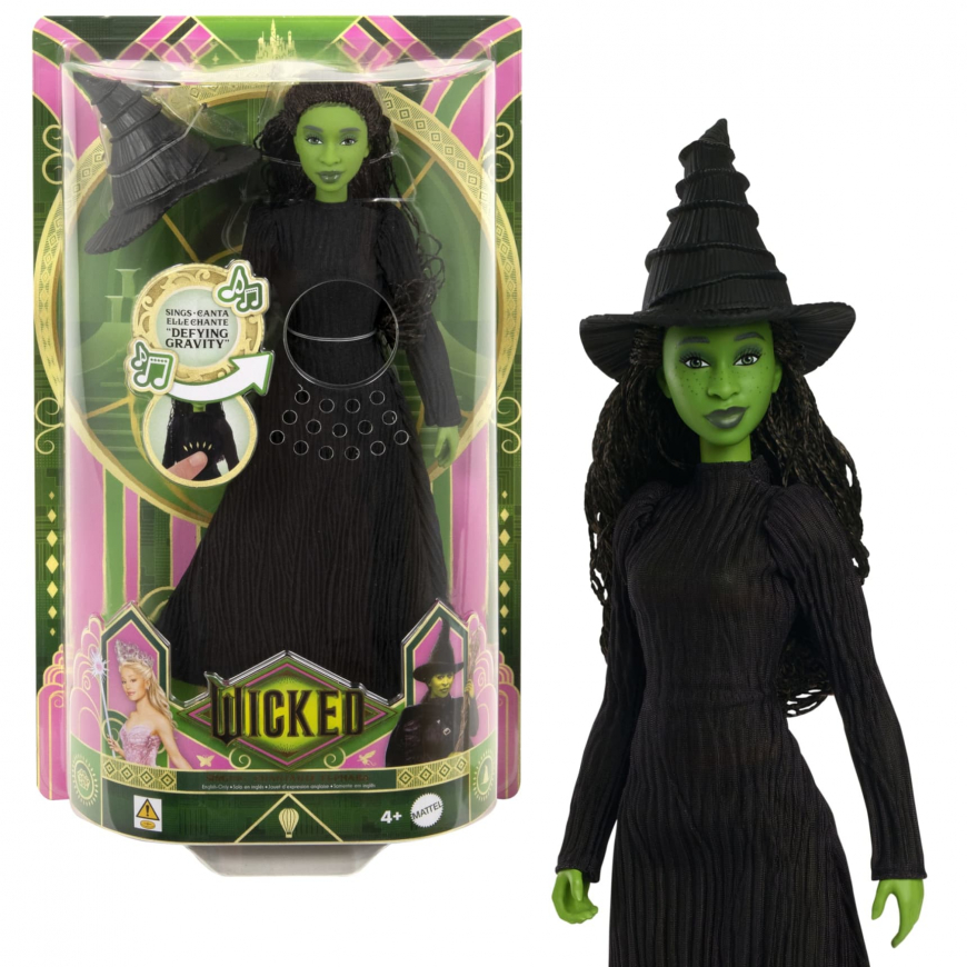 Wicked 2024 Singing Elphaba doll