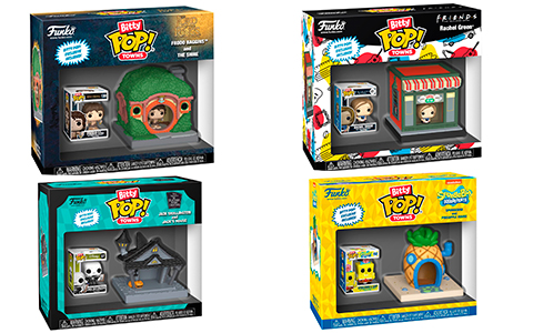 Funko Pop Bitty Towns collection