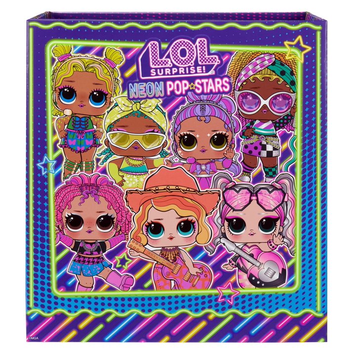 LOL Surprise Neon Pop Stars tots dolls