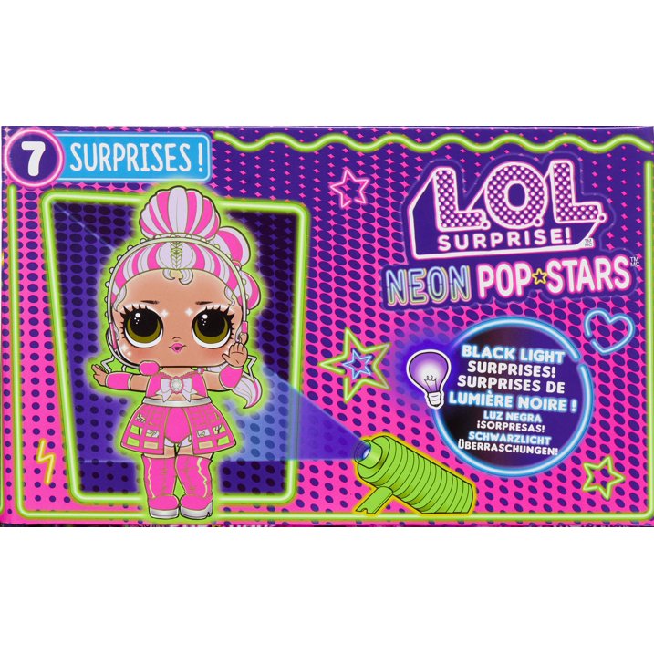 LOL Surprise Neon Pop Stars tots dolls