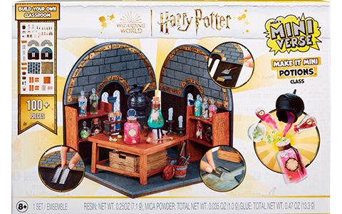 Miniverse Make It Mini Harry Potter Potion Classroom built it set