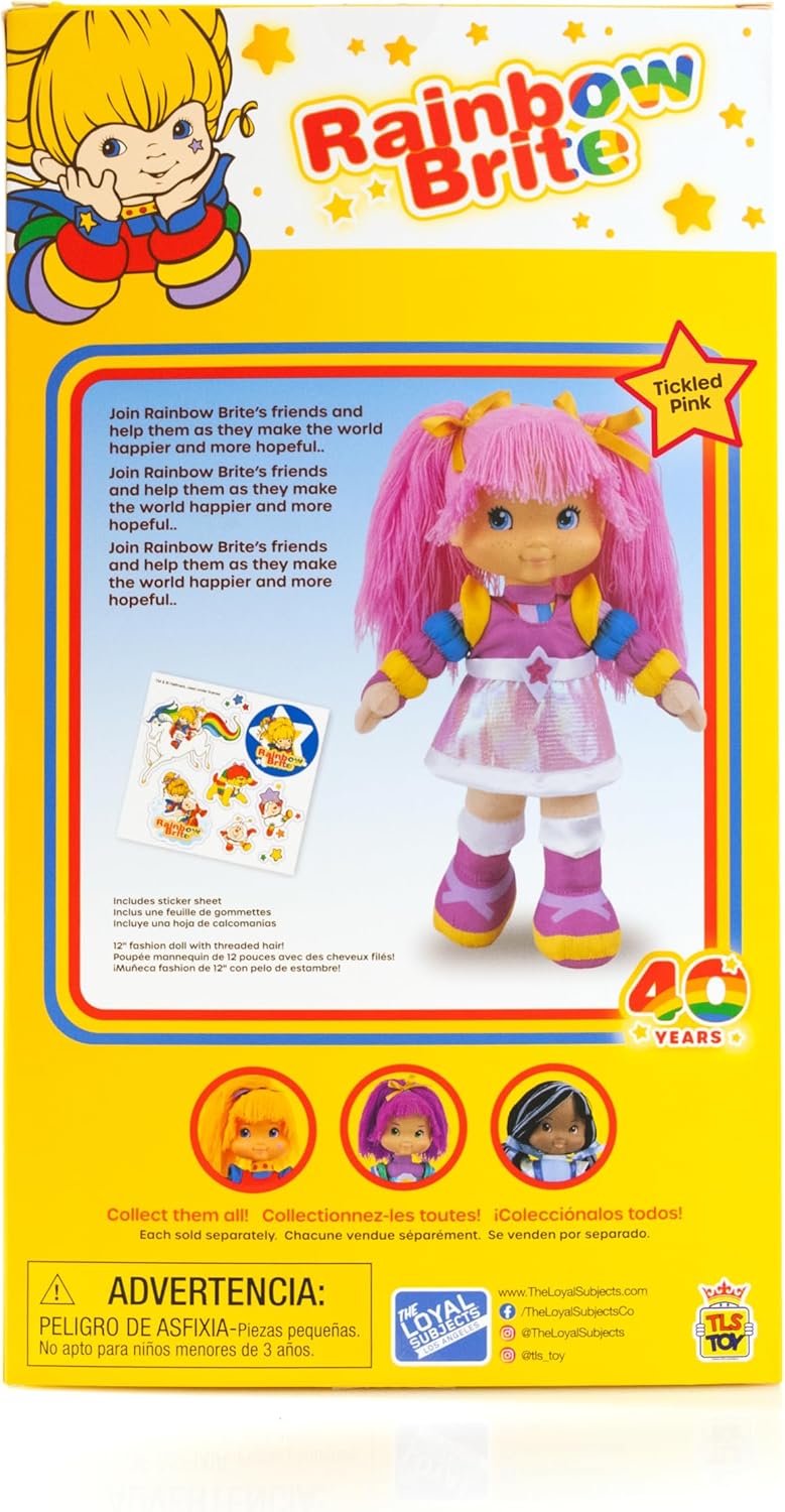 Rainbow Brite Tickled Pink 12-inch doll