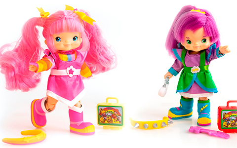 New Rainbow Brite Tickled Pink and Stormy dolls from The Loyal Subjects