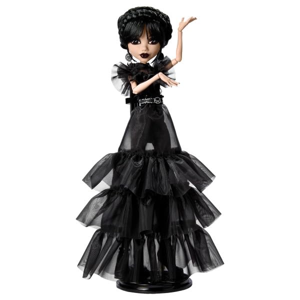 Monster High Wednesday Netflix Rave'N Dance ball dress doll