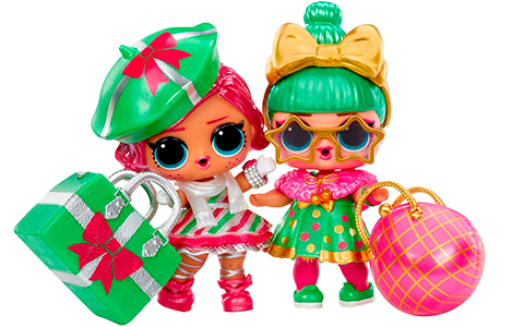 LOL Surprise Holiday Surprise 2024 dolls Dreaming' B.B. and Tinsel