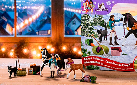 Schleich 2024 Advent Calendar Horse Club