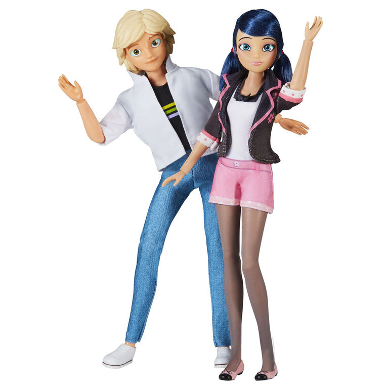 Miraculous Ladybug season 6 Miraculous crush pack - Marinette and Adrien fashion dolls