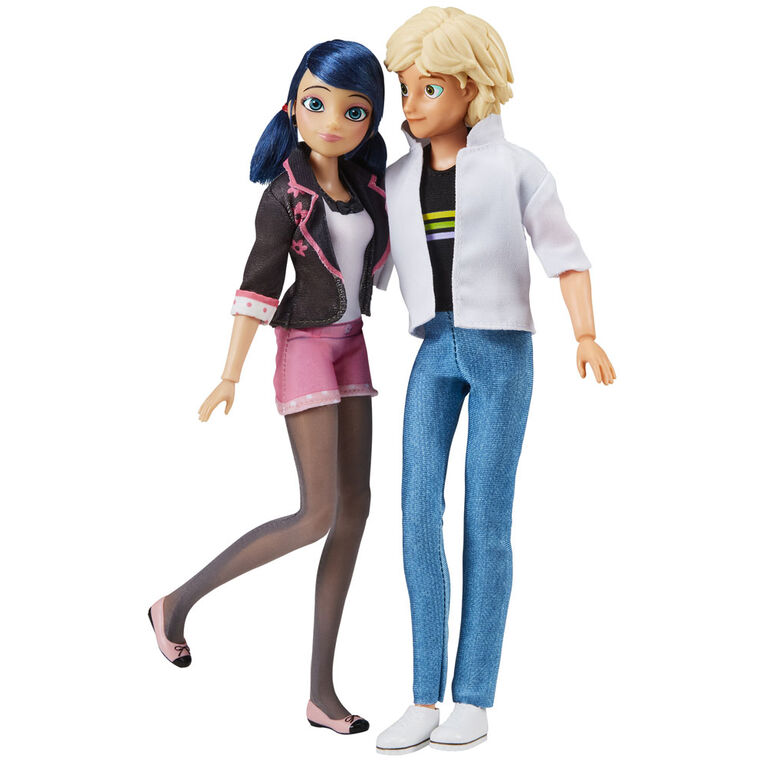 Miraculous Ladybug season 6 Miraculous crush pack - Marinette and Adrien fashion dolls