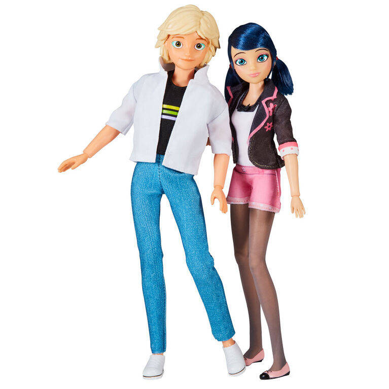 Miraculous Ladybug season 6 Miraculous crush pack - Marinette and Adrien fashion dolls