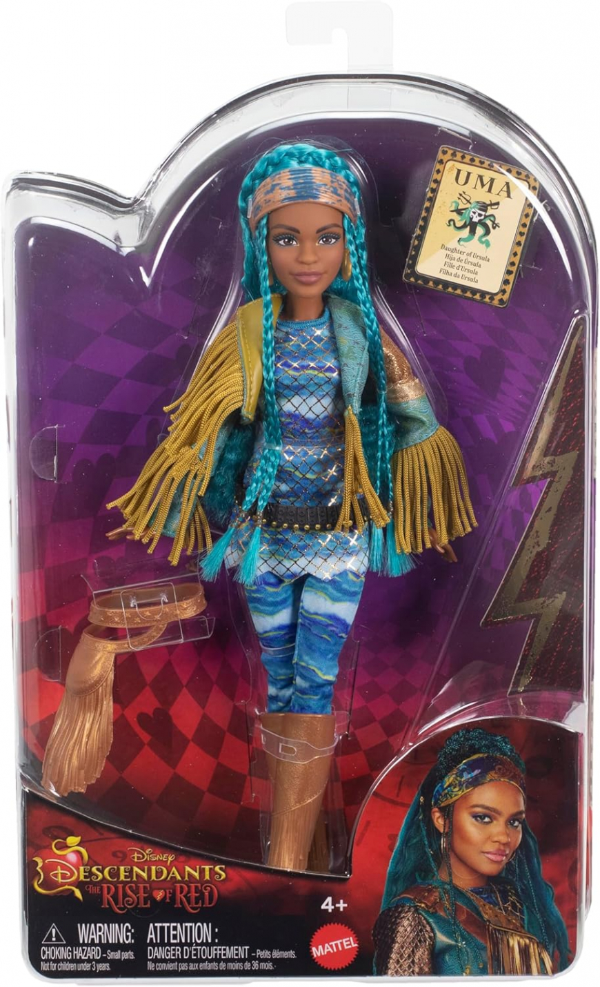 Mattel Disney Descendants: The Rise of Red Fashion Uma doll