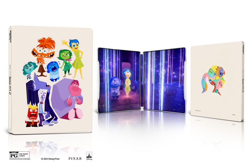 Inside Out 2 4K UHD Limited Edition SteelBook