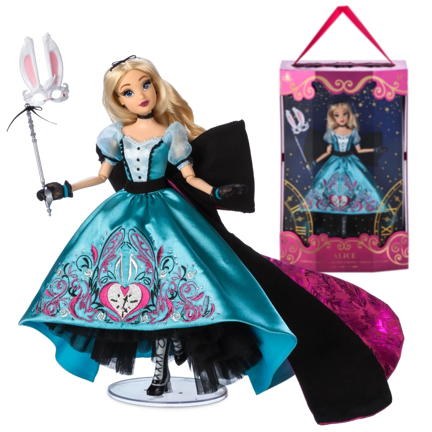 Alice Limited Edition doll Alice in Wonderland Disney Designer Collection Midnight Masquerade Series D23: The Ultimate Fan Event