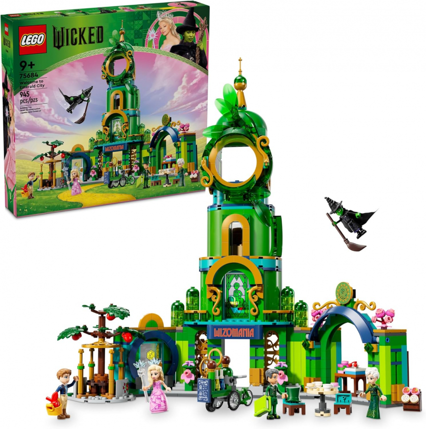 LEGO Wicked 2024 Welcome to Emerald City set 75684