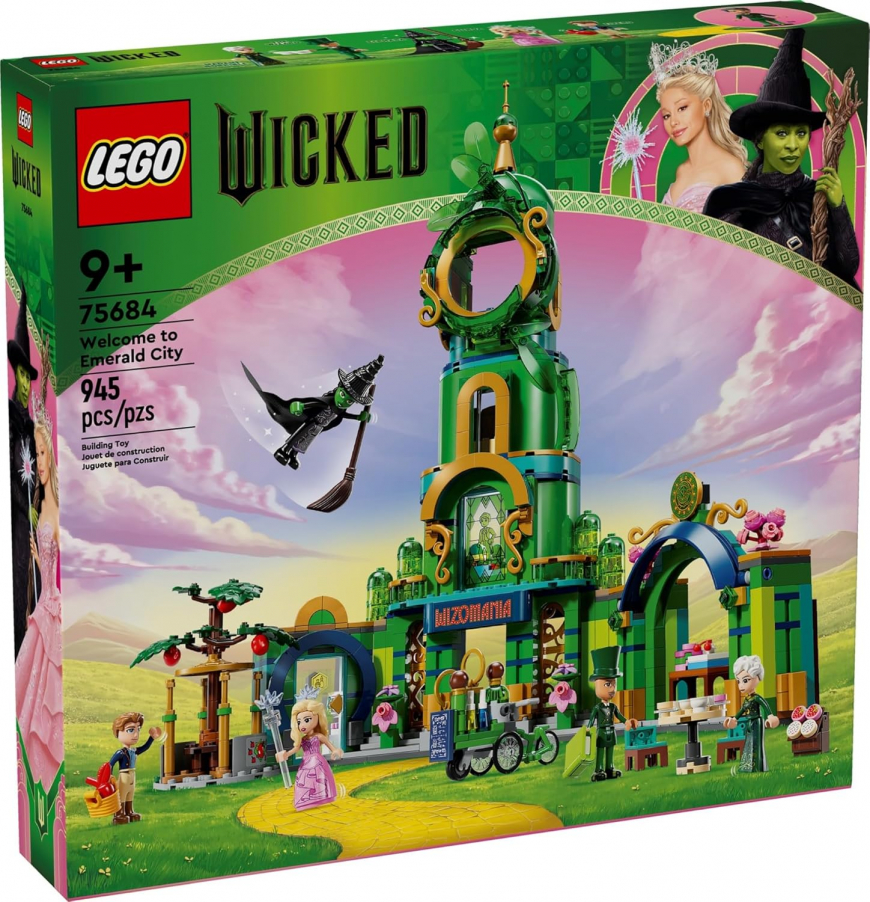 LEGO Wicked 2024 Welcome to Emerald City set 75684