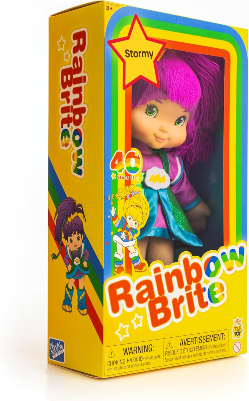 New Rainbow Brite Tickled Pink and Stormy dolls from The Loyal Subjects ...