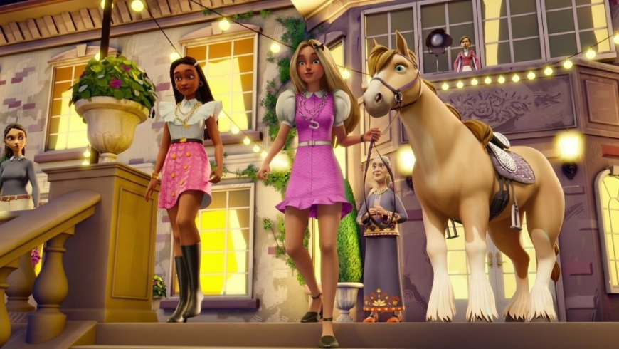 Barbie Mysteries The Great Horse Chase animated series pictures