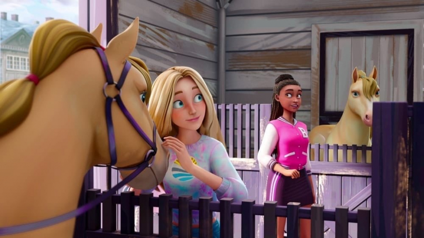 Barbie Mysteries The Great Horse Chase animated series pictures