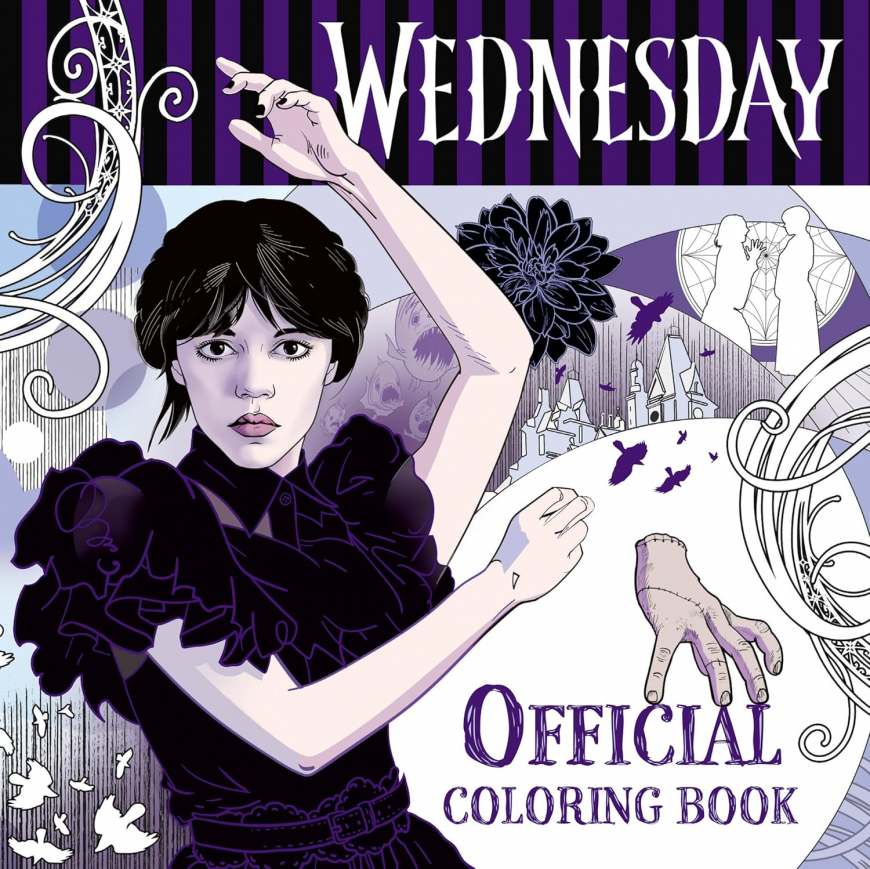 Netflix Wednesday: Official Coloring Book