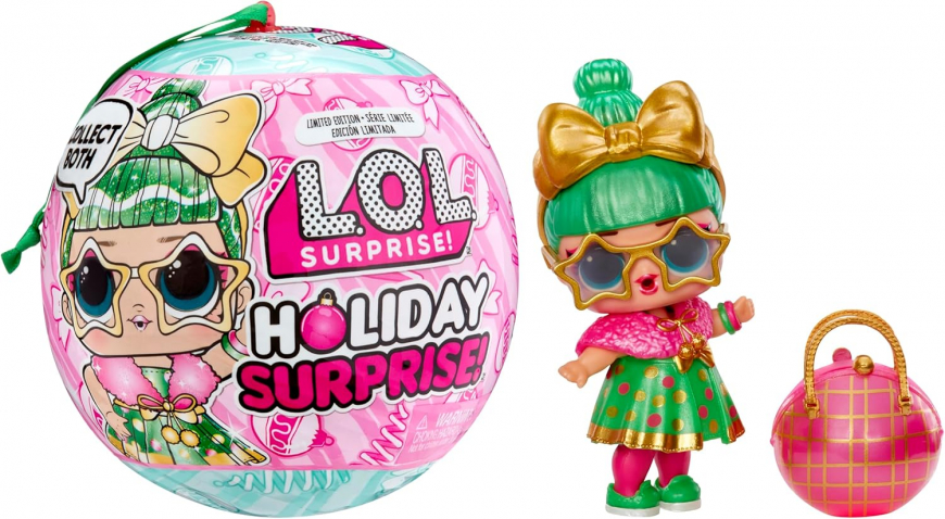 LOL Surprise Holiday Surprise 2024 Tinsel doll