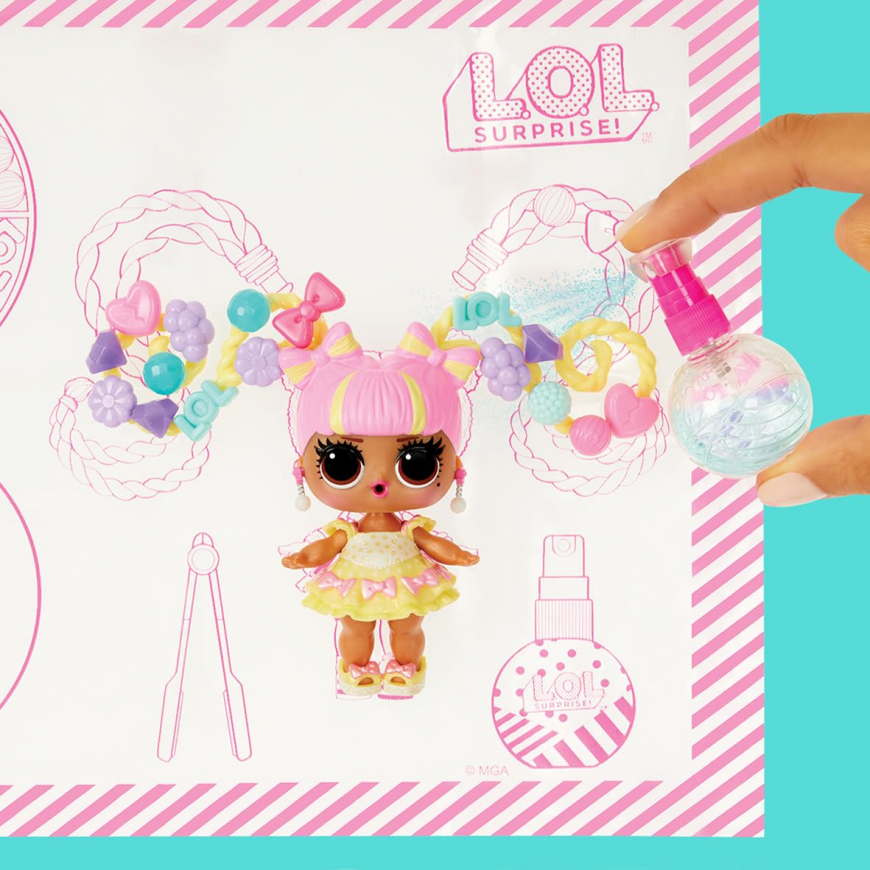 LOL Surprise Hair Beads Salon playset