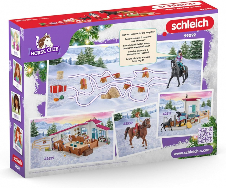 Schleich 2024 Advent Calendar Horse Club