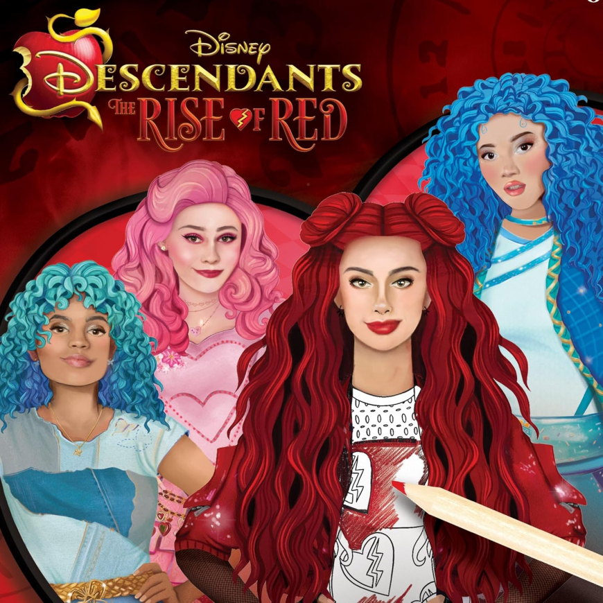 Descendants 4 Rise of Red Fashion Sketchbook