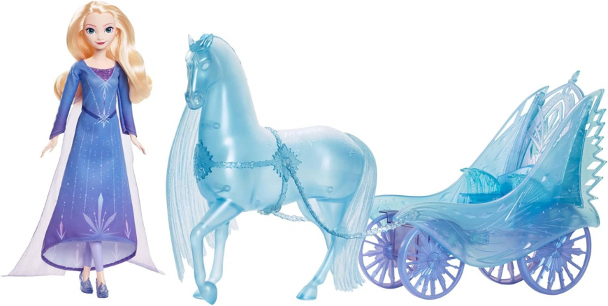 Disney Frozen Winter Festival carriage and doll playset