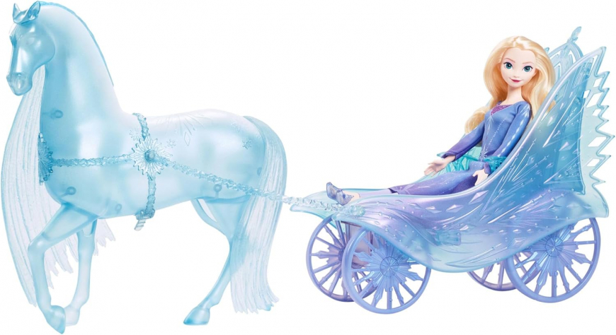 Disney Frozen Winter Festival carriage and doll playset