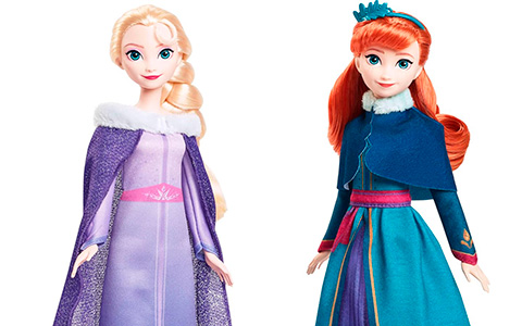 Disney Frozen Winter Festival dolls 2024 from Mattel