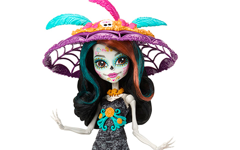 Monster High Howliday Dia De Muertos Skelita Calaveras 2024 doll