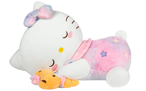 Hello Kitty 18-inch Sleeping Plush with Bestie