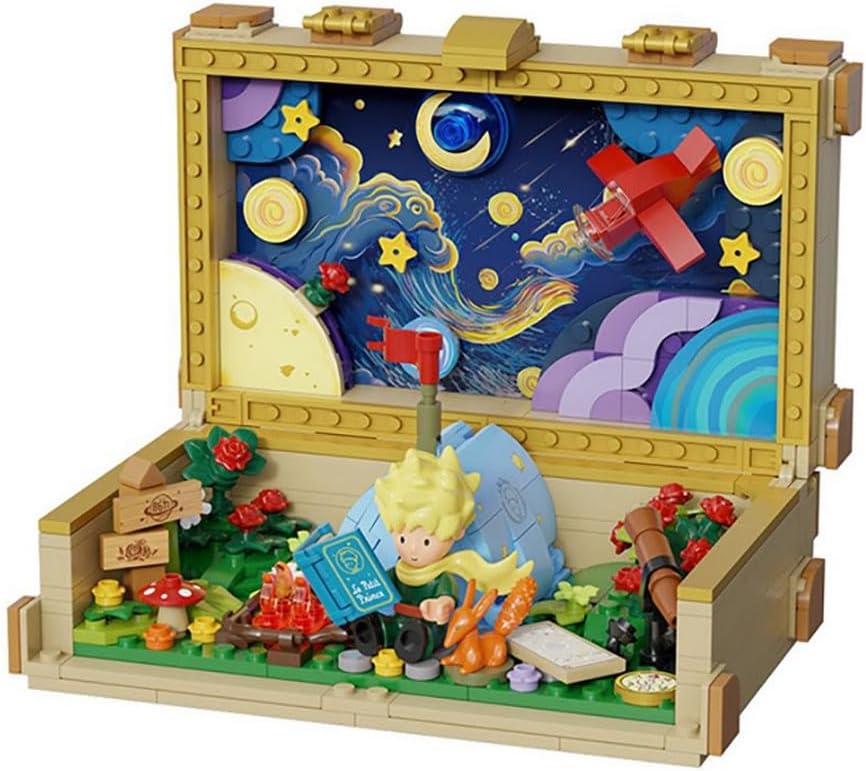 Le Petit Prince Suitcase Building Block Toy