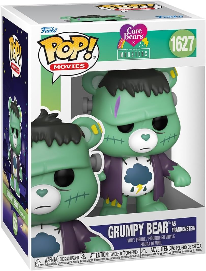 Funko Pop: Universal Monsters x Care Bears - Grumpy Bear as Frankenstein