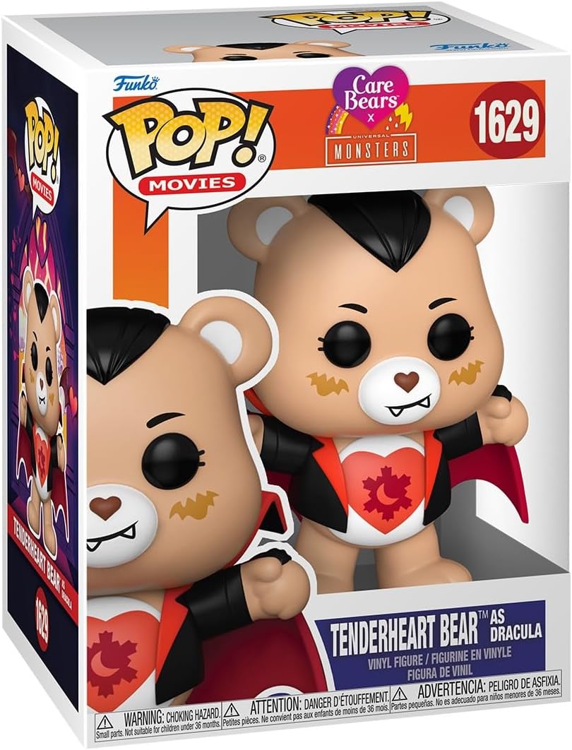 Funko Pop: Universal Monsters x Care Bears - Tenderheart Bear as Dracula