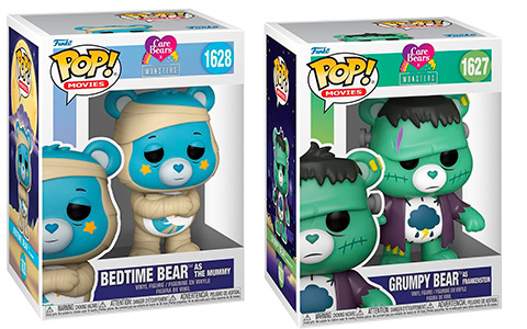 Funko Pop: Universal Monsters x Care Bears figures