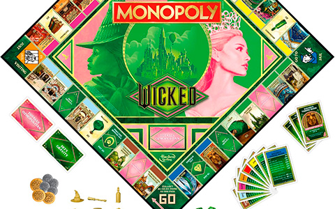 Monopoly Wicked movie Edition Board Game